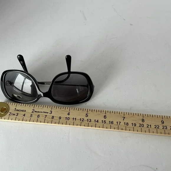 Michael Kors Oversized Sunglasses Black MK2065 Gradient Womens - Picture 3 of 8